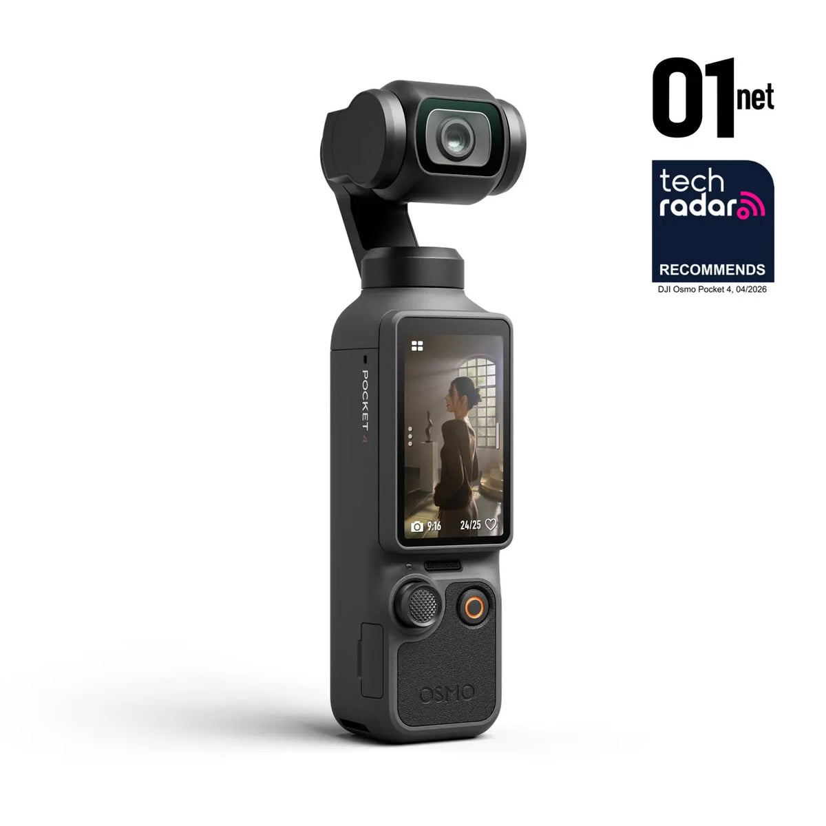 Osmo Pocket 4  — 4K/240fps · Stabilisateur 3 Axes · Capteur CMOS 1